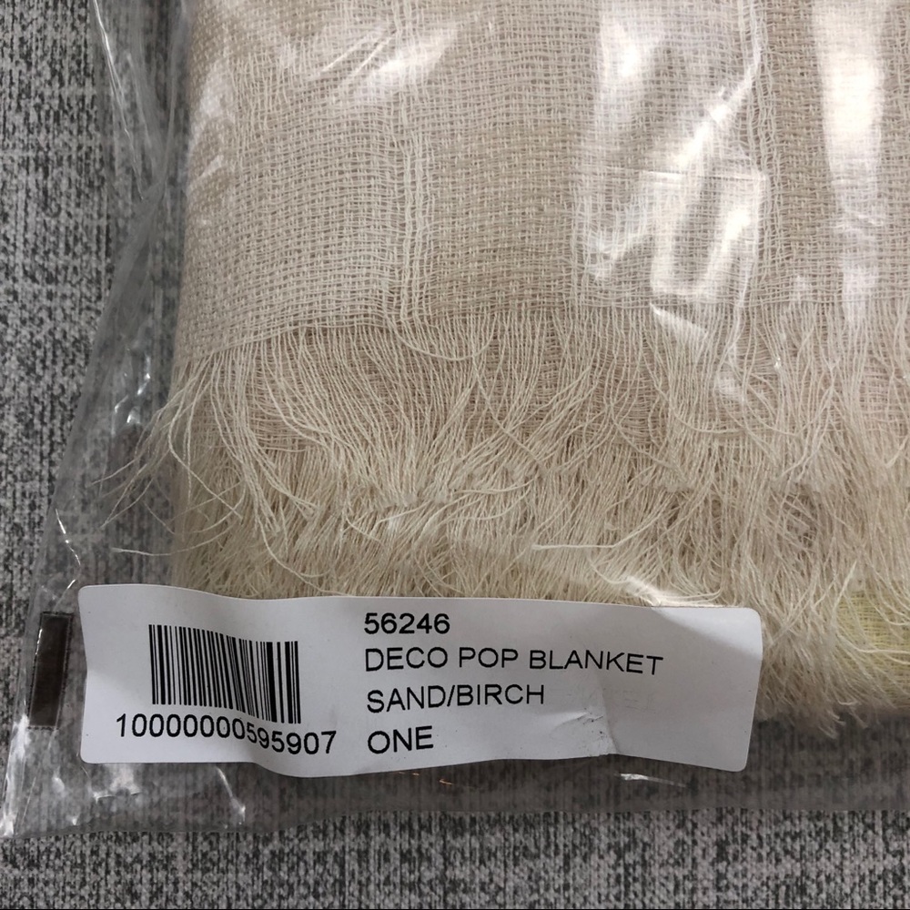 Aritzia Wilfred NWT Deco Pop Blanket Scarf - Picture 7 of 8